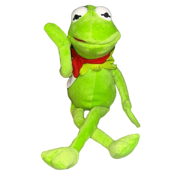 best made toys Other - Kermit the frog Christmas Scarf Stuffed Toy The Muppets Plush 18 Best Made Toys